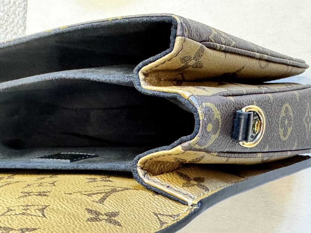 100 Original Louis Vuitton Pochette Metis Monogram Reverse